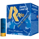 Патрон RIO Game Load-32 FW NEW кал. 12/70 дробь №0, навеска 32 гр фото Патрон RIO Game Load-32 FW NEW кал. 12/70 дробь №0, навеска 32 гр фото