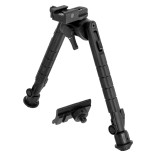 Сошки Leapers UTG Recon 360 TL на Picatinny (высота 20 - 30.5 см, шарнирная база) поворотные 360° фото Сошки Leapers UTG Recon 360 TL на Picatinny (высота 20 - 30.5 см, шарнирная база) поворотные 360° фото
