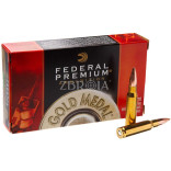 Патрон Federal Gold Medal кал. 308 Win пуля Sierra MatchKing BTHP, масса 10.88 гр/168 гран фото Патрон Federal Gold Medal кал. 308 Win пуля Sierra MatchKing BTHP, масса 10.88 гр/168 гран фото