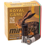 Патрон Mirage T4 Royal Game кал. 12/70 дріб №2, навіска 36 гр фото Патрон Mirage T4 Royal Game кал. 12/70 дріб №2, навіска 36 гр фото