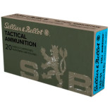 Патрон Sellier & Bellot Subsonic кал. .308 Win пуля FMJ, масса 13 гр/200 гран фото Патрон Sellier & Bellot Subsonic кал. .308 Win пуля FMJ, масса 13 гр/200 гран фото
