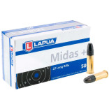 Патрон Lapua Midas+ кал. 22 LR куля LRN, маса 2.59 гр/40 гран фото Патрон Lapua Midas+ кал. 22 LR куля LRN, маса 2.59 гр/40 гран фото