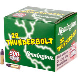Патрон Remington Thunderbolt High Velocity кал. 22 LR пуля RN, масса 2.59 гр/40 гран фото Патрон Remington Thunderbolt High Velocity кал. 22 LR пуля RN, масса 2.59 гр/40 гран фото