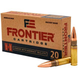 Патрон Hornady Frontier FR100 кал. 223 Rem (5,56/45) пуля FMJ, масса 3.56 гр/55 гран фото Патрон Hornady Frontier FR100 кал. 223 Rem (5,56/45) пуля FMJ, масса 3.56 гр/55 гран фото