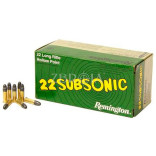 Патрон Remington Subsonic кал. 22 LR пуля Hollow Point, масса 2.46 гр/ 38 гран фото Патрон Remington Subsonic кал. 22 LR пуля Hollow Point, масса 2.46 гр/ 38 гран фото