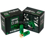 Патрон Black Mark Hunters Club 32 кал.12/70 дробь №0, навеска 32 гр фото Патрон Black Mark Hunters Club 32 кал.12/70 дробь №0, навеска 32 гр фото