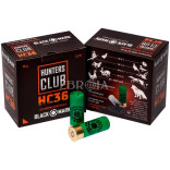 Патрон Black Mark Hunters Club 36 FW кал. 12/70 дробь №0, навеска 36 гр фото Патрон Black Mark Hunters Club 36 FW кал. 12/70 дробь №0, навеска 36 гр фото