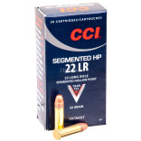 Патрон CCI Segmented кал. 22 LR пуля CPSHP, масса 2.07 гр/32 гран фото Патрон CCI Segmented кал. 22 LR пуля CPSHP, масса 2.07 гр/32 гран фото