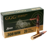 Патрон GGG кал. 308 Win пуля Sierra GameKing SBT, масса 11.66 гр/180 гран фото Патрон GGG кал. 308 Win пуля Sierra GameKing SBT, масса 11.66 гр/180 гран фото