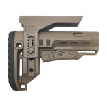 Приклад DLG TBS Tactical PCP (Mil-Spec) с регулируемой щекой, койот фото Приклад DLG TBS Tactical PCP (Mil-Spec) с регулируемой щекой, койот фото