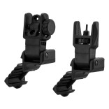 Набор: угловые целик и мушка DLG Tactical (DLG-185) OFFSET High Profile на планку Picatinny фото Набор: угловые целик и мушка DLG Tactical (DLG-185) OFFSET High Profile на планку Picatinny фото