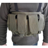 Разгрузочная система LeRoy Tactical под 4 магазина АК и 2 гранаты (олива) фото Разгрузочная система LeRoy Tactical под 4 магазина АК и 2 гранаты (олива) фото