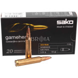 Патрон Sako Gamehead кал. 223 Rem пуля SP, масса 3.56 гр/55 гран фото Патрон Sako Gamehead кал. 223 Rem пуля SP, масса 3.56 гр/55 гран фото