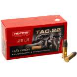 Патрон Norma TAC-22 кал. 22 LR куля LRN, маса 2.59 гр/40 гран фото Патрон Norma TAC-22 кал. 22 LR куля LRN, маса 2.59 гр/40 гран фото