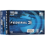 Патрон Federal Varmint&Predator кал. 223 Rem пуля JHP, масса 3.2 гр/50 гран фото Патрон Federal Varmint&Predator кал. 223 Rem пуля JHP, масса 3.2 гр/50 гран фото