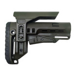 Приклад DLG TBS Tactical PCP (Mil-Spec) с регулируемой щекой, олива фото Приклад DLG TBS Tactical PCP (Mil-Spec) с регулируемой щекой, олива фото