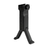 Передняя рукоятка-сошки Strike Industries Bipod Grip на Picatinny (полимер) черная фото Передняя рукоятка-сошки Strike Industries Bipod Grip на Picatinny (полимер) черная фото