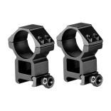 Кольца Discovery Scope Mount Rings (30 мм) High на Weaver/Picatinny фото Кольца Discovery Scope Mount Rings (30 мм) High на Weaver/Picatinny фото
