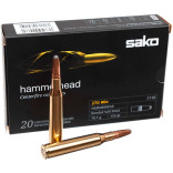 Патрон Sako Hammerhead кал. 270 Win пуля SP, масса 10.1 гр/156 гран фото Патрон Sako Hammerhead кал. 270 Win пуля SP, масса 10.1 гр/156 гран фото