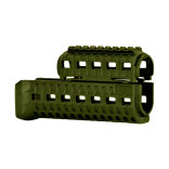 Цевье DLG Tactical (DLG-133) для АК-47/74 c 1-ой планкой Picatinny + слоты M-LOK (полимер) олива фото Цевье DLG Tactical (DLG-133) для АК-47/74 c 1-ой планкой Picatinny + слоты M-LOK (полимер) олива фото