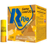 Патрон RIO Game Load C20 FW NEW кал. 20/70 дробь №1, навеска 25 гр фото Патрон RIO Game Load C20 FW NEW кал. 20/70 дробь №1, навеска 25 гр фото