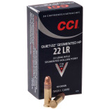 Патрон CCI Quiet-22 кал. 22 LR куля CPSHP, маса 2.59 гр/40 гран фото Патрон CCI Quiet-22 кал. 22 LR куля CPSHP, маса 2.59 гр/40 гран фото
