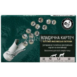 Патроны ТАХО кал. 12/70 картечь 7,2 мм навеска 26,5 гр (уп. 5 шт) фото Патроны ТАХО кал. 12/70 картечь 7,2 мм навеска 26,5 гр (уп. 5 шт) фото