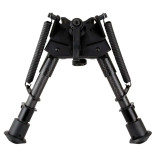 Сошки Vector Optics Carbon Fiber Swivel Bipod на антабку (высота 15.2 - 22.9 см) с переходником на Weaver/Picatinny фото Сошки Vector Optics Carbon Fiber Swivel Bipod на антабку (высота 15.2 - 22.9 см) с переходником на Weaver/Picatinny фото