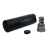 Глушитель Zero Sound TITANium Mini Brake кал. 223 - 6,5 Creedmoor. Резьба 1/2"-28 UNEF фото Глушитель Zero Sound TITANium Mini Brake кал. 223 - 6,5 Creedmoor. Резьба 1/2"-28 UNEF фото