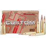 Патрон Hornady Custom International кал. 300 Win Mag пуля SP, масса 11.66 гр/180 гран фото Патрон Hornady Custom International кал. 300 Win Mag пуля SP, масса 11.66 гр/180 гран фото