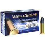 Патрон Sellier & Bellot Club кал. 22 LR пуля LRN, масса 2.56 гр/40 гран фото Патрон Sellier & Bellot Club кал. 22 LR пуля LRN, масса 2.56 гр/40 гран фото