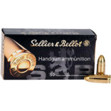 Патрон Sellier & Bellot кал. 9 мм Luger (9x19) пуля FMJ, масса 8 гр/124 гран фото Патрон Sellier & Bellot кал. 9 мм Luger (9x19) пуля FMJ, масса 8 гр/124 гран фото