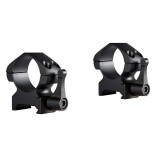Быстросъемные кольца Hawke Precision Steel (25.4 мм) Medium на Weaver/Picatinny фото Быстросъемные кольца Hawke Precision Steel (25.4 мм) Medium на Weaver/Picatinny фото