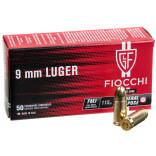 Патрон Fiocchi Classic кал. 9 мм Luger (9х19) пуля FMJ, масса 7.45 гр/115 гран фото Патрон Fiocchi Classic кал. 9 мм Luger (9х19) пуля FMJ, масса 7.45 гр/115 гран фото