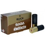 Патрон SAGA Buck 16P (4*4) кал. 12/70 картечь 6.8 мм, навеска 34 гр фото Патрон SAGA Buck 16P (4*4) кал. 12/70 картечь 6.8 мм, навеска 34 гр фото