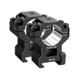 Кольца Discovery Scope Mount Rings 6061 Series (25.4 мм) Medium на Picatinny. ВН - 19.3 мм фото Кольца Discovery Scope Mount Rings 6061 Series (25.4 мм) Medium на Picatinny. ВН - 19.3 мм фото