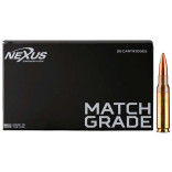 Патрон Nexus кал. 308 Win пуля Sierra MatchKing HPBT, масса 11.34 гр/175 гран фото Патрон Nexus кал. 308 Win пуля Sierra MatchKing HPBT, масса 11.34 гр/175 гран фото