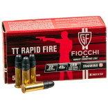 Патрон Fiocchi TT Rapid Fire кал. 22 LR пуля LRN, масса 2.59 гр/40 гран фото Патрон Fiocchi TT Rapid Fire кал. 22 LR пуля LRN, масса 2.59 гр/40 гран фото