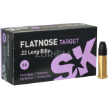 Патрон SK Flatnose Basic кал. 22 LR пуля LFN, масса 2.59 гр/40 гран (уп. 50 шт) фото Патрон SK Flatnose Basic кал. 22 LR пуля LFN, масса 2.59 гр/40 гран (уп. 50 шт) фото