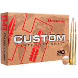 Патрон Hornady Custom International кал. 9,3х62 пуля Interlock SP, масса 18.53 гр/286 гран фото Патрон Hornady Custom International кал. 9,3х62 пуля Interlock SP, масса 18.53 гр/286 гран фото