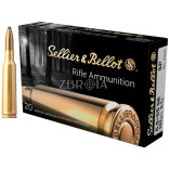 Патрон Sellier & Bellot кал. 6,5x55 пуля SP, масса 9.1 гр/140 гран фото Патрон Sellier & Bellot кал. 6,5x55 пуля SP, масса 9.1 гр/140 гран фото