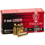 Патрон Fiocchi Classic кал. 9 мм Luger (9х19) пуля FMJ, масса 8.04 гр/124 гран фото Патрон Fiocchi Classic кал. 9 мм Luger (9х19) пуля FMJ, масса 8.04 гр/124 гран фото