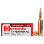 Патрон Hornady Superformance кал. 6,5 Creedmoor пуля SST, масса 8.36 гр/129 гран фото Патрон Hornady Superformance кал. 6,5 Creedmoor пуля SST, масса 8.36 гр/129 гран фото