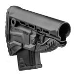 Приклад FAB Defense GK-MAG для АК с магазином на 10 патронов (без буферной трубы) черный фото Приклад FAB Defense GK-MAG для АК с магазином на 10 патронов (без буферной трубы) черный фото