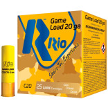 Патрон RIO Game Load C20 FW NEW кал. 20/70 дробь №3, навеска 25 гр фото Патрон RIO Game Load C20 FW NEW кал. 20/70 дробь №3, навеска 25 гр фото
